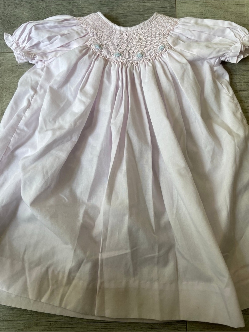 Petit Ami Handsmocked Dress